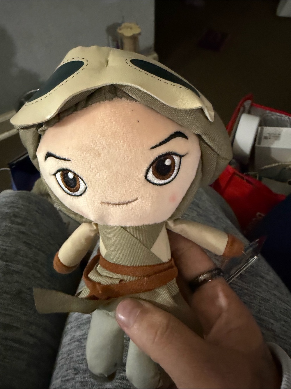 Star Wars Beige and Brown Pilot Plush Doll